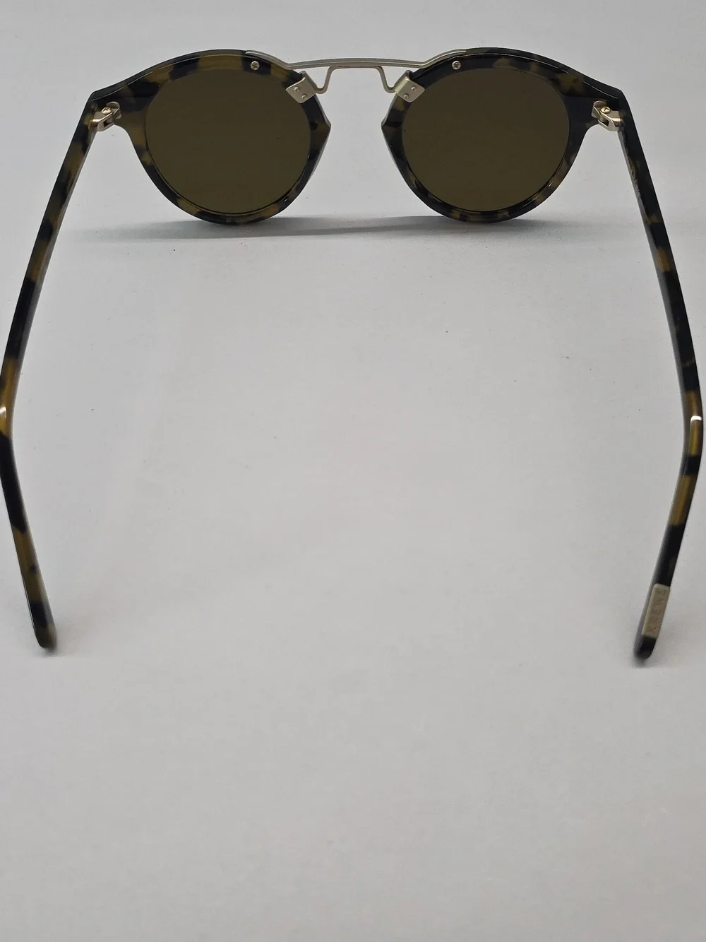 Krewe 34833 St Loius Round Tortoiseshell Sunglasses ( Read Description) - Picture 2 of 7